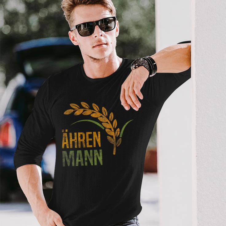 Ahrenmann With Vintage Farmer's Slogan Langarmshirts Geschenke für Ihn