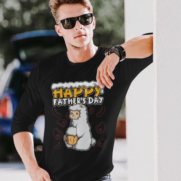 Alles Gute Zumatertag Ich Liebe Meinen Papa Lama Langarmshirts Geschenke für Ihn