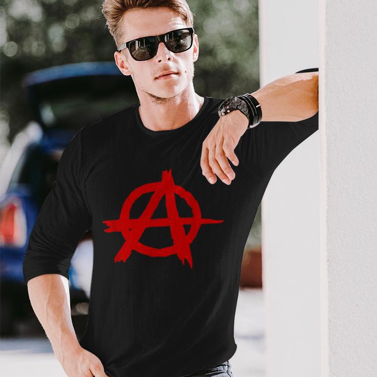 Anarchist Punker Rocker Punkrock Langarmshirts Geschenke für Ihn