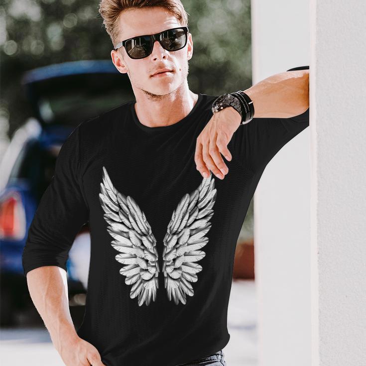 Angel Wings Angel Wings Angel Wings Angelwings Angel Langarmshirts Geschenke für Ihn