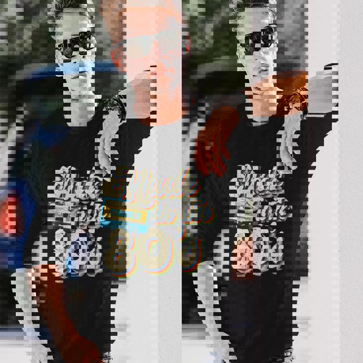 Años 80 Me Encantan Los 80 -Intage Retro Camiseta de manga larga Regalos para él