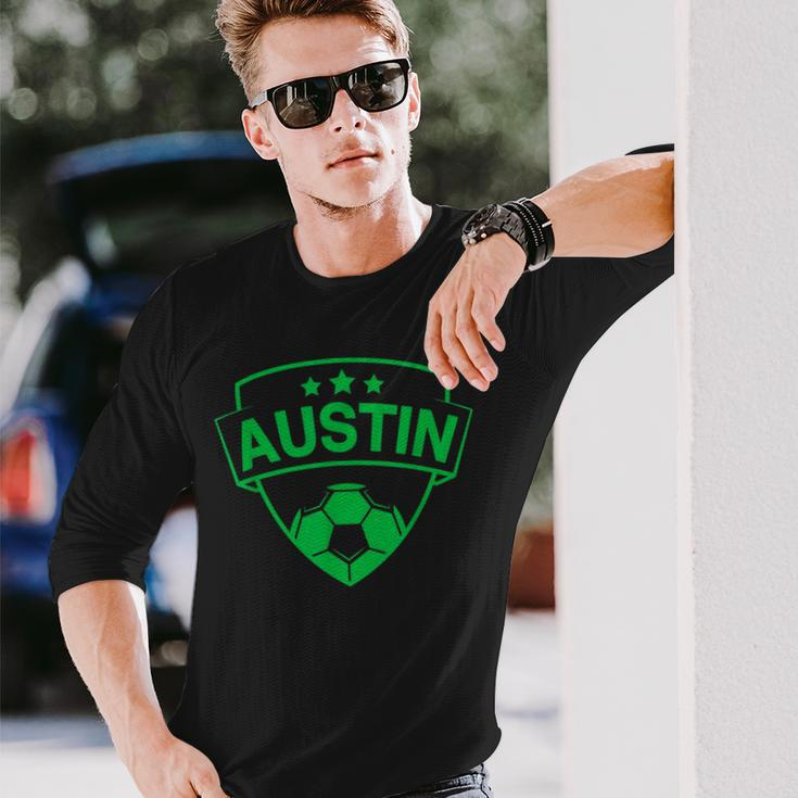 Austin Throwback Classic Long Sleeve T-Shirt Gifts for Him