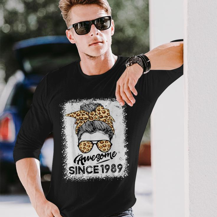 Awesome Since 1989 35 Years Old 35Th Birthday For Her Long Sleeve T-Shirt Gifts for Him