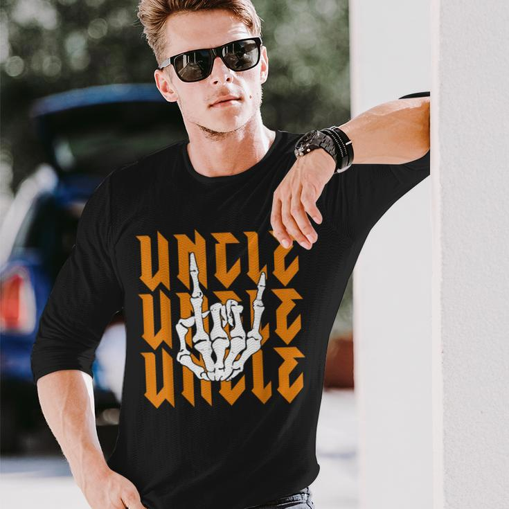 Bad Two Uncle To The Bone Birthday 2 Years Old Long Sleeve T-Shirt Gifts for Him