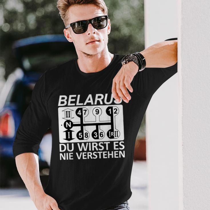 Belarus Du Wirst Es Nie Verstehen Belarus Black Langarmshirts Geschenke für Ihn