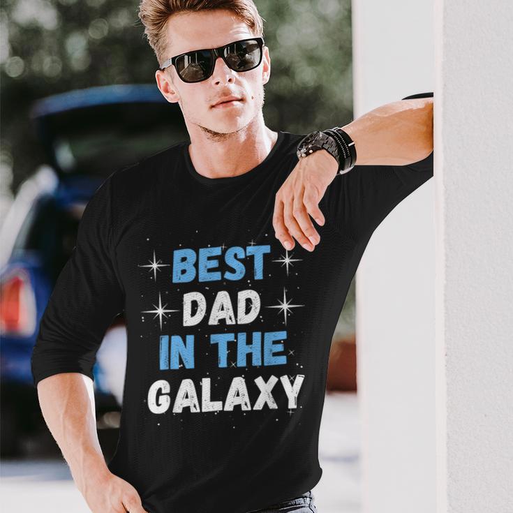 Best Dad In The Galaxy -Atertagsgeschenk Für Papa Langarmshirts Geschenke für Ihn