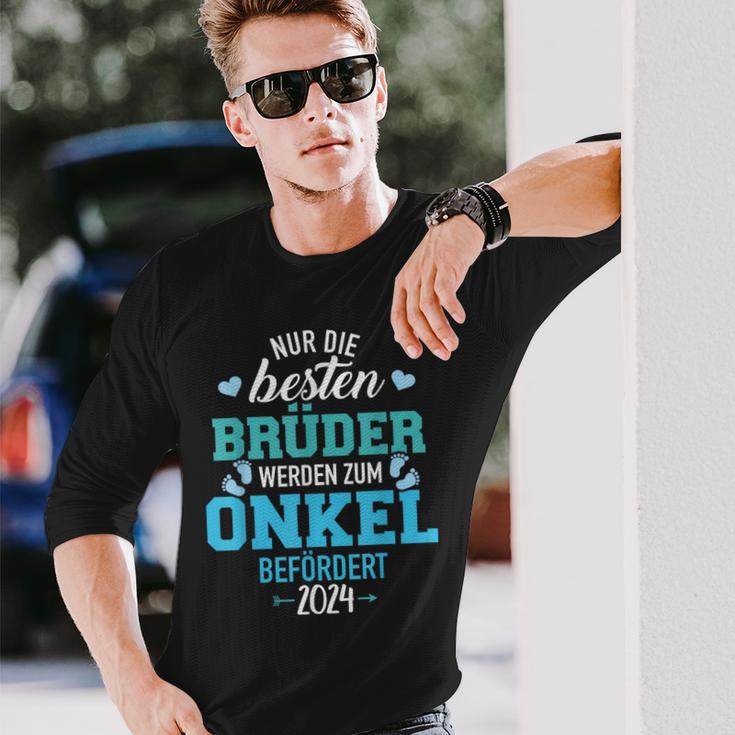 Beste Brüder Werden Zum Unkel Befördert 2024 Langarmshirts Geschenke für Ihn