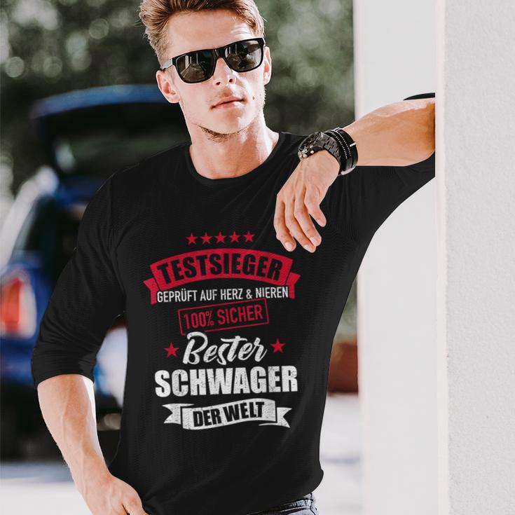 Bester Schwager Der Welt Langarmshirts Geschenke für Ihn