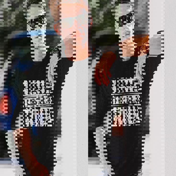 Blessed To Be Called Grandpa Dad Birthday Father's Day Long Sleeve T-Shirt Gifts for Him Blessed To Be Called Grandpa Dad Birthday Father's Day Long Sleeve T-Shirt Gifts for Him