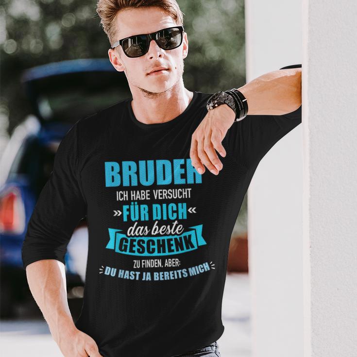 Bruderersucht Das Beste Für Dich Zu Finden German Langu Langarmshirts Geschenke für Ihn