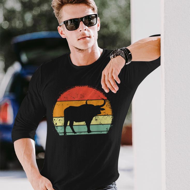 Buffalo Retro Vintage Buffalo Lover Long Sleeve T-Shirt Gifts for Him