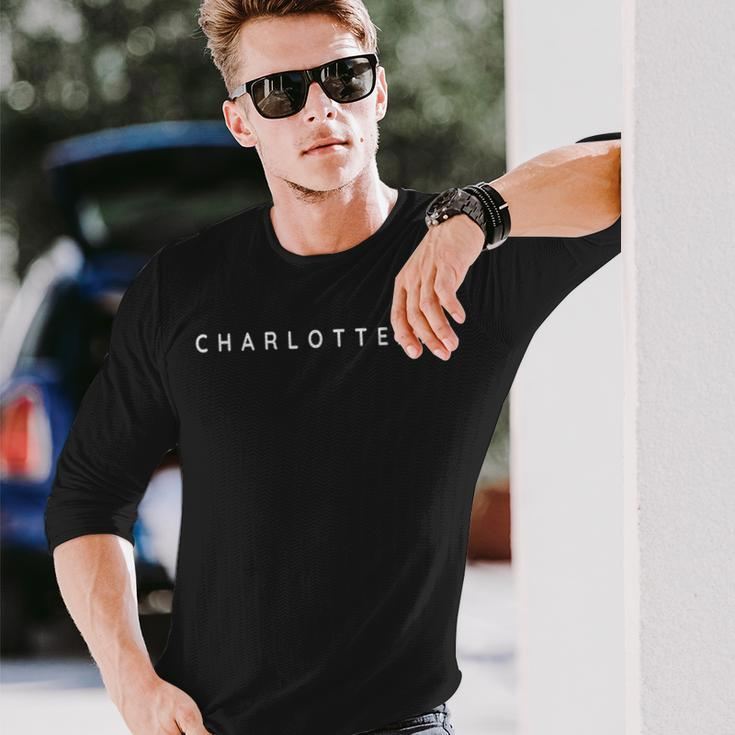 Charlotteans Pride Proud Charlotte Home Town Souvenir Long Sleeve T-Shirt Gifts for Him