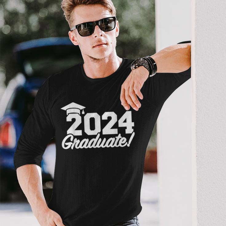 Class Of 2024 Graduate Long Sleeve T-Shirt Gifts for Him