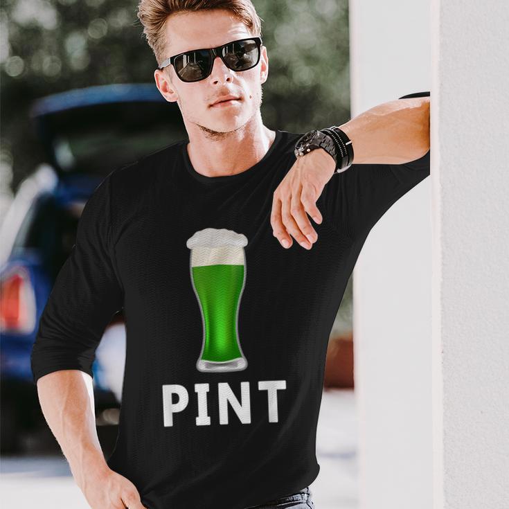 Cool Pint Dad And Son Matching St Patrick Costume Long Sleeve T-Shirt Gifts for Him