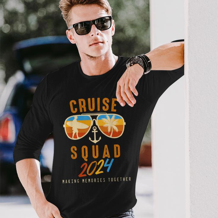 Cruise Squad Vacation Trip 2024 Matching Group Long Sleeve T-Shirt Gifts for Him