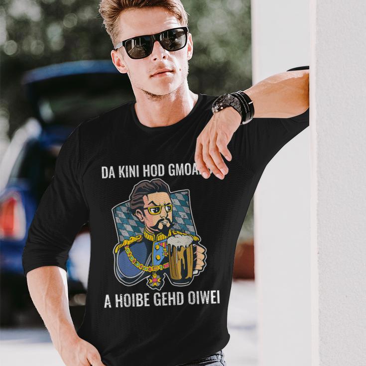 Da Kini Hod Gmoand A Hoibe Gehd Oiwei I Langarmshirts Geschenke für Ihn