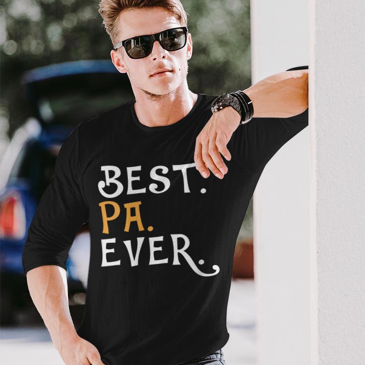 Damen Der Beste Papa Aller Zeitenatertag Lustiger Papa Mit-Ausschnitt Langarmshirts Geschenke für Ihn