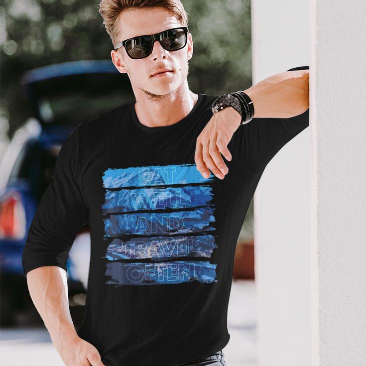 Dare To Explore Winter Long Sleeve T-Shirt Gifts for Him