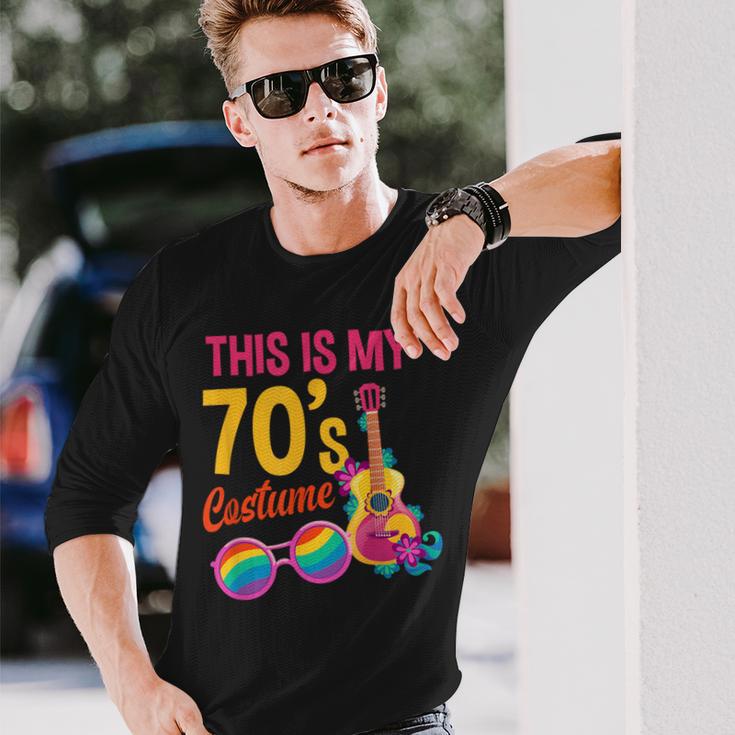 Das Ist Mein 70S Costume 70S Party Langarmshirts Geschenke für Ihn