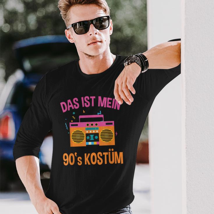 Das Ist Mein 90Er Jahre Costume Langarmshirts Geschenke für Ihn