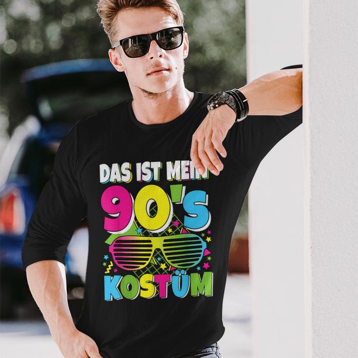 Das Ist Mein 90Er Kostüm 90S 90S Motto Party Outfit Langarmshirts Geschenke für Ihn