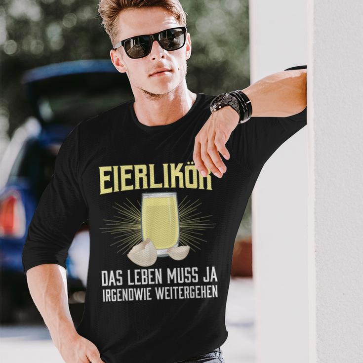 Das Leben Muss Ja Irgendwie Weitergehen Langarmshirts Geschenke für Ihn