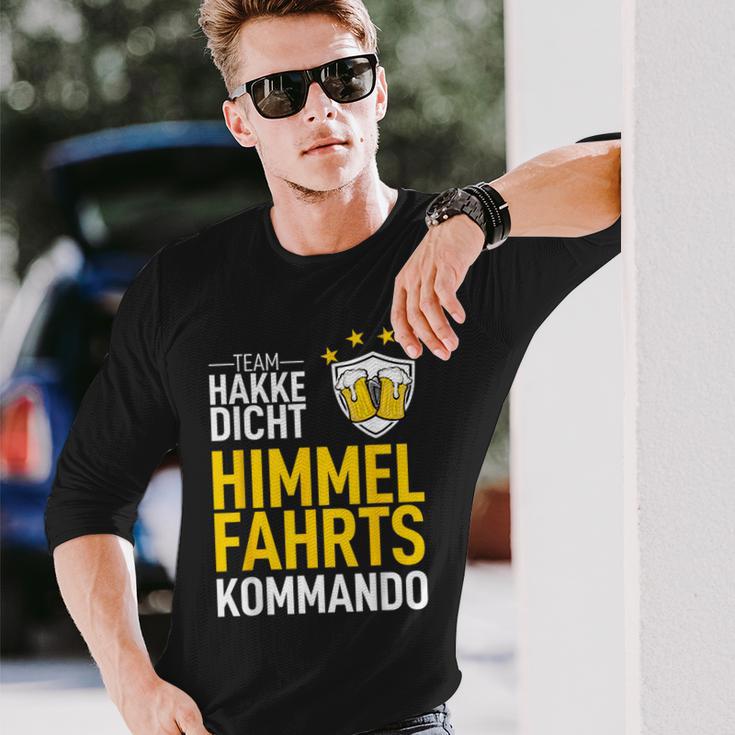 Day Father's Day Dad Team Hakke Dicht Himmelfahrtskommando Langarmshirts Geschenke für Ihn