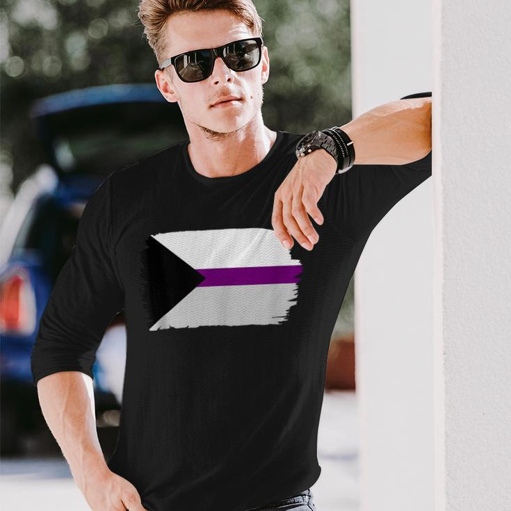 Demisexual Flag Pride Flag Lgbtq Pride Long Sleeve T-Shirt Gifts for Him