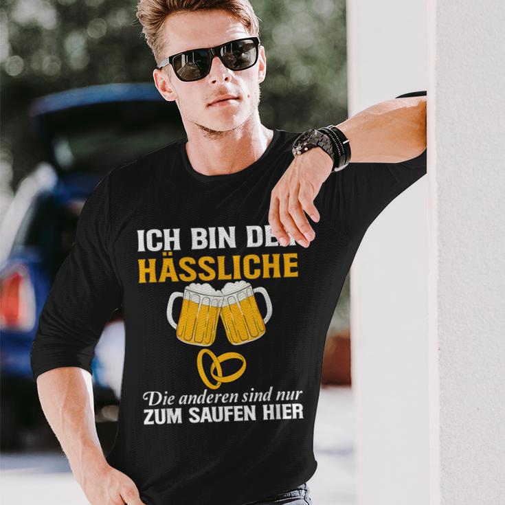 Der Hässliche Heiratet Wir Saufen Langarmshirts Geschenke für Ihn