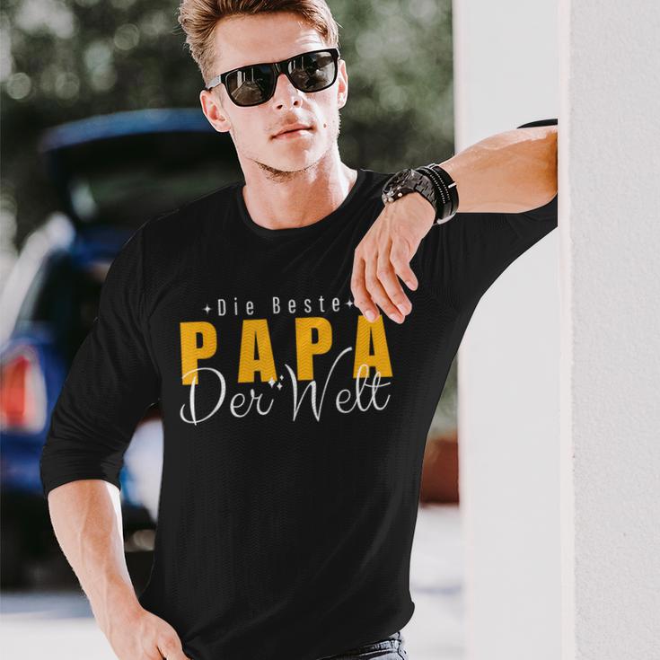 Die Beste Papa Der Welt Beförderung Zumater 2024 Langarmshirts Geschenke für Ihn