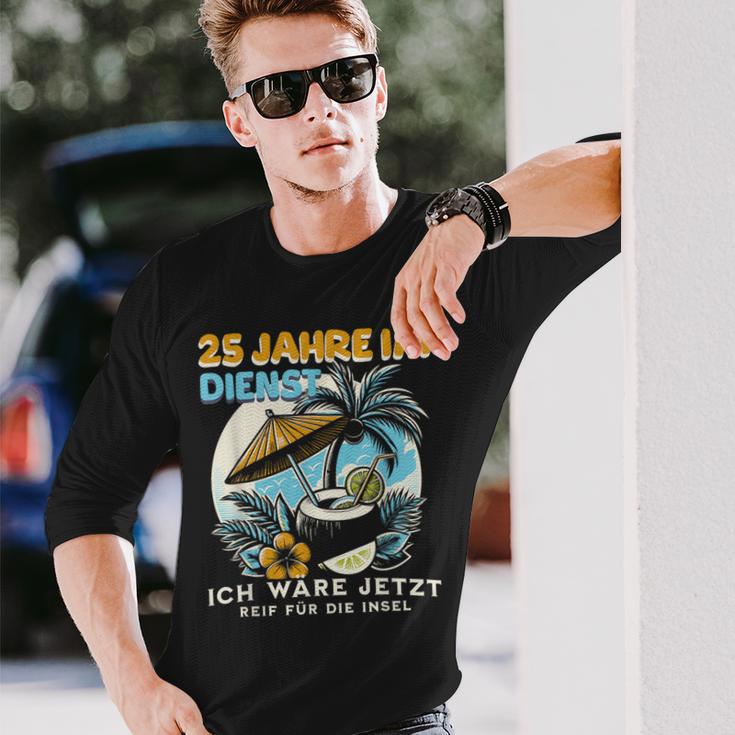 Dienstjubiläum & Firmenjubiläum 25 Jähriges Jubiläum Firma Langarmshirts Geschenke für Ihn