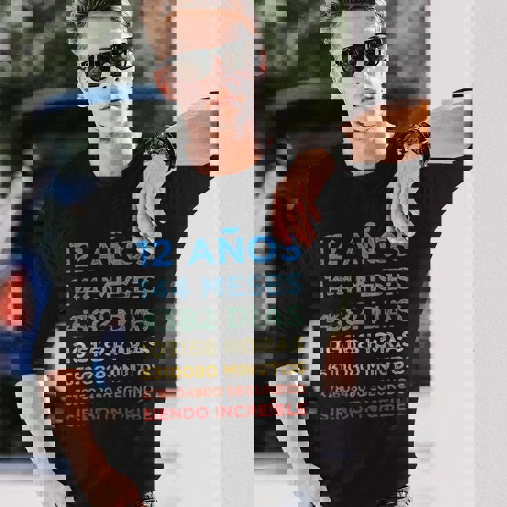 Divertido Regalo De 12 Cumpleaños 12 Años Niño Niña Camiseta