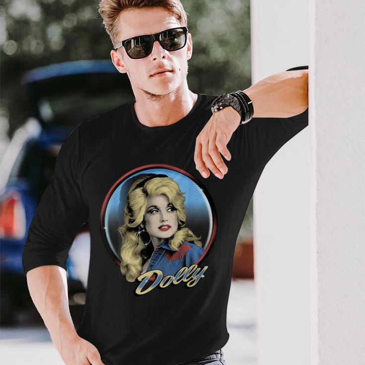 Dolly Parton Western Langarmshirts Geschenke für Ihn