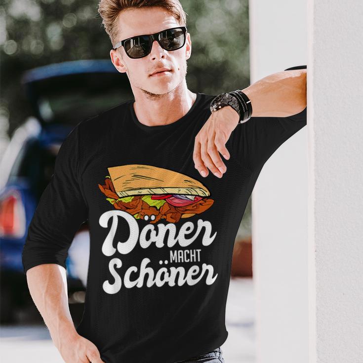 Doner Macht Schönen Kebap Saying Black S Langarmshirts Geschenke für Ihn