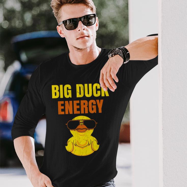 Duck Lover Youth Quack Ducky Duckie Rubber Ducks Meme Long Sleeve T-Shirt Gifts for Him