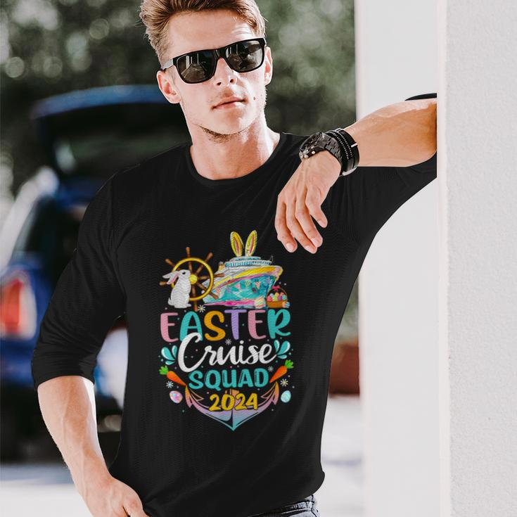 Easter Cruise 2024 Squad Cruising Holiday Family Matching Long Sleeve T-Shirt Gifts for Him