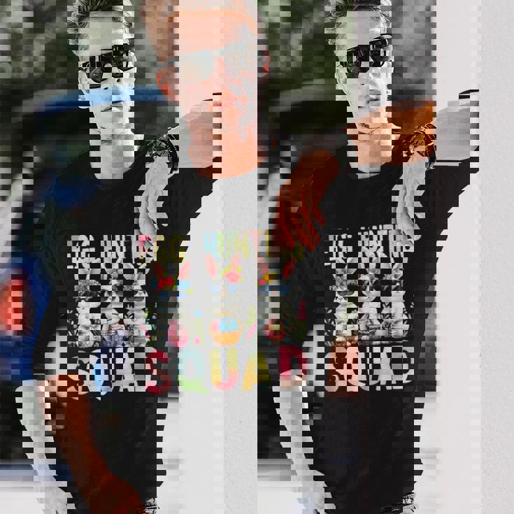 Egg Hunting Squad Easter Day Bunny Egg Hunt Happy Easter Long Sleeve T-Shirt Gifts for Him Egg Hunting Squad Easter Day Bunny Egg Hunt Happy Easter Long Sleeve T-Shirt Gifts for Him