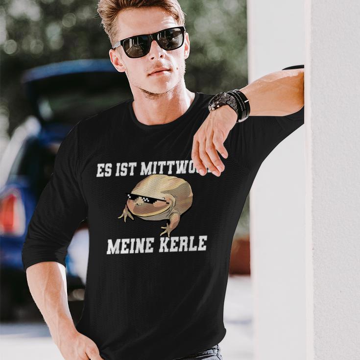 Es Ist Wednesch Meine Kerle Dank Frog Edition Langarmshirts Geschenke für Ihn