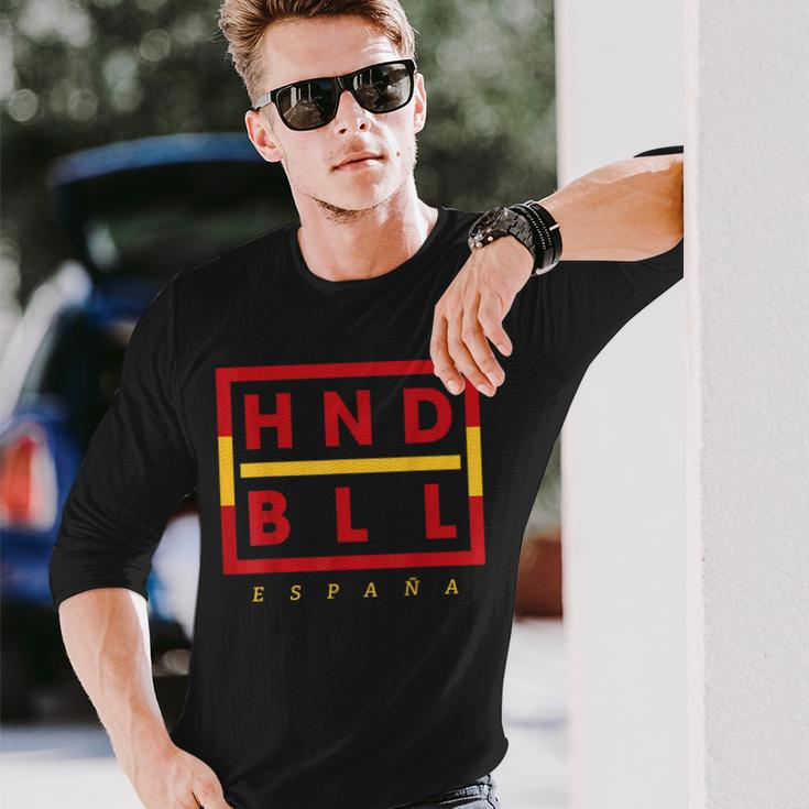 Espana Fan Hndbll Handballer Langarmshirts Geschenke für Ihn