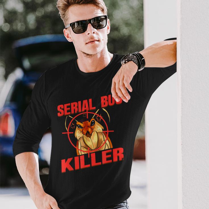 Exterminator Pest Controller Mice Or Bed Bug Killer Long Sleeve T-Shirt Gifts for Him