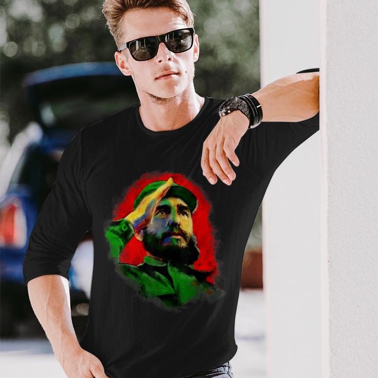 Fidel Castro Langarmshirts Geschenke für Ihn