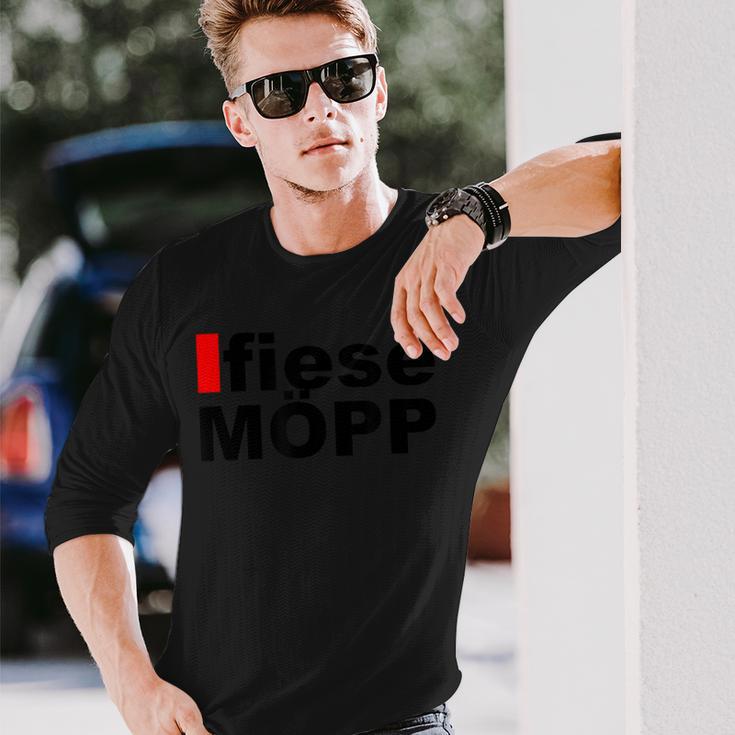 Fiese Möpp With Düsseldorfer Mundart Langarmshirts Geschenke für Ihn