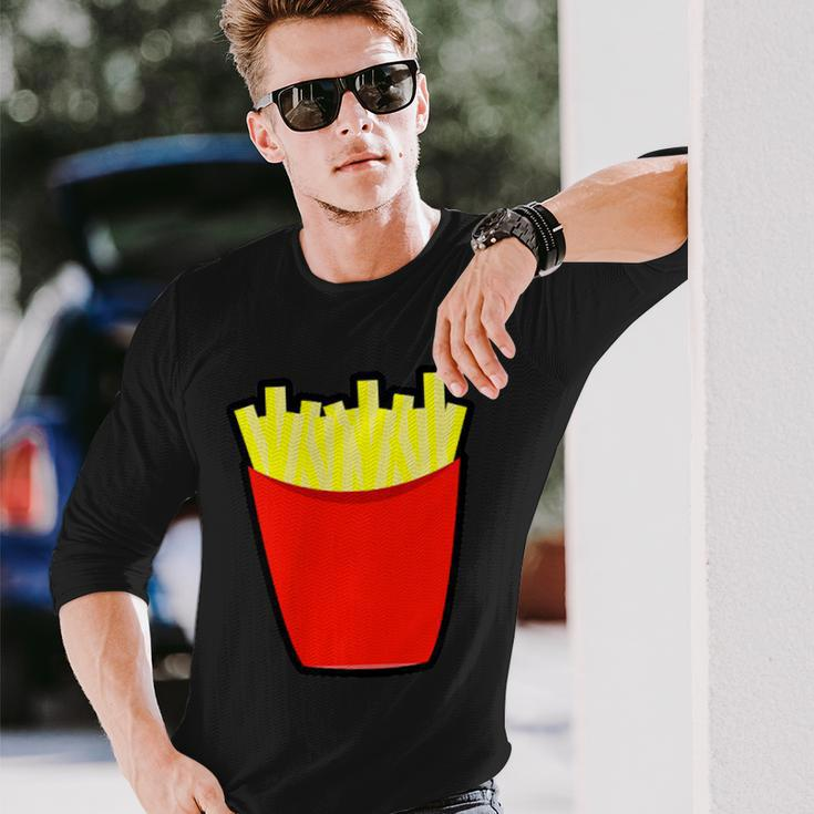French Fry For The Love Of Fries Fry Long Sleeve T-Shirt Gifts for Him