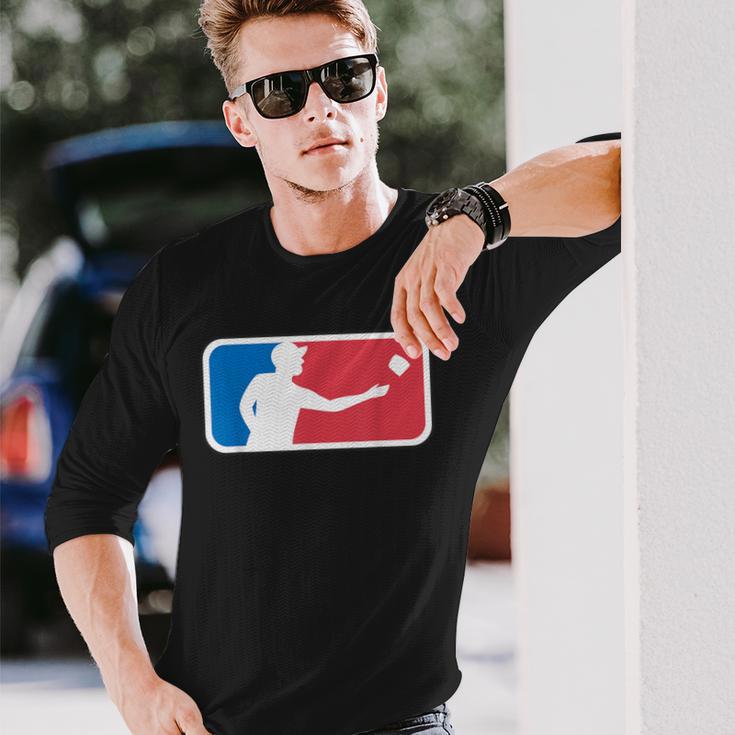 Cornhole Cornhole Legend Langarmshirts Geschenke für Ihn