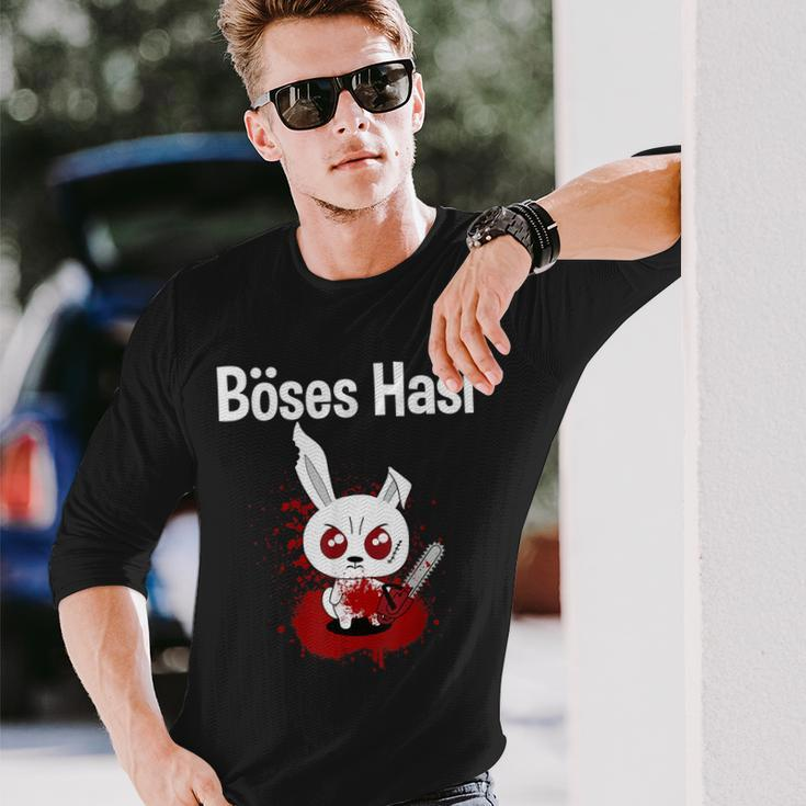 Evil Hasi Langarmshirts Geschenke für Ihn