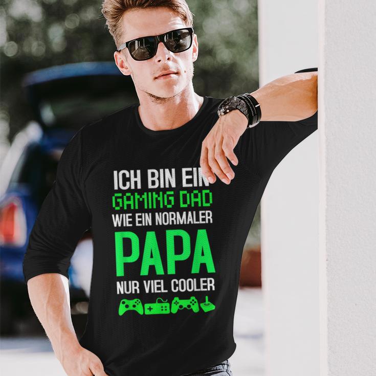 Gamer Gamer Papa Gaming Langarmshirts Geschenke für Ihn