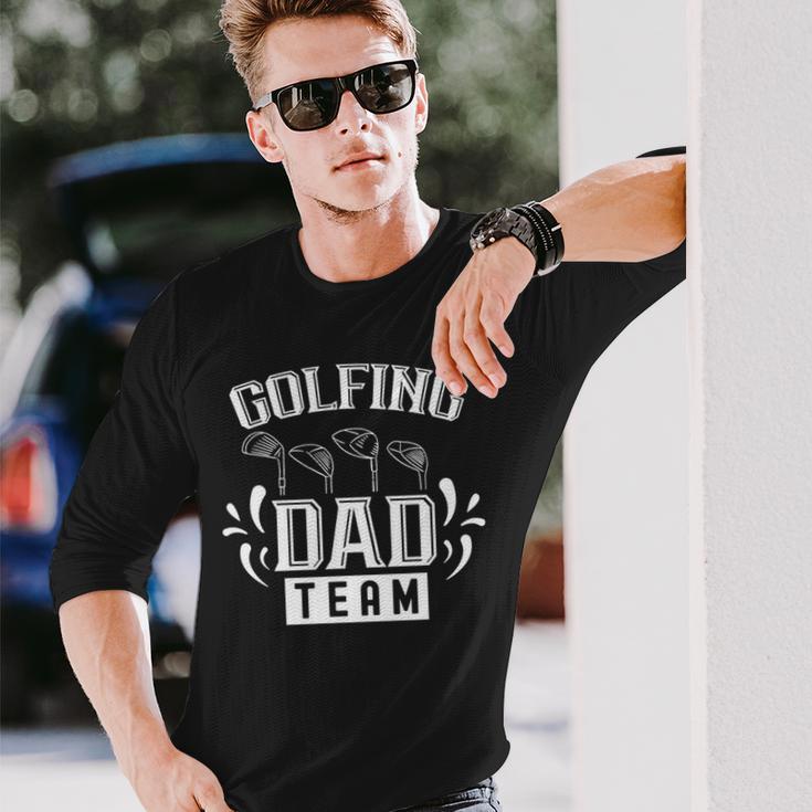 Golf Papa Golferater Team Sprücheater Tag Papi Langarmshirts Geschenke für Ihn