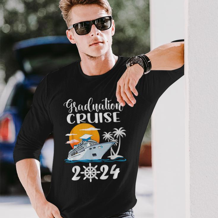 Graduate Cruise Ship Long Sleeve T-Shirt Gifts for Him
