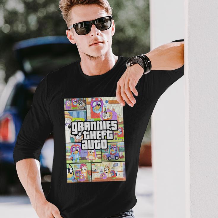 Grannies Theft Auto Long Sleeve T-Shirt Gifts for Him