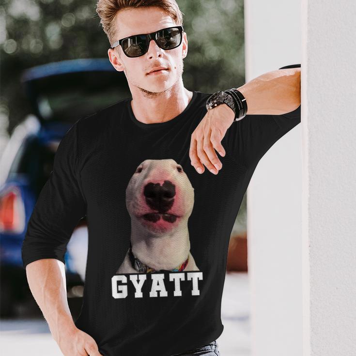 Gyatt Tank Gyatt Meme Damn Cringe Gyatt Long Sleeve T-Shirt - Seseable